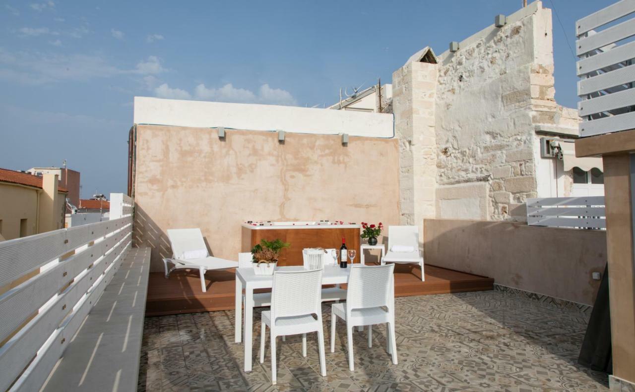 Jacuzzi Suite In The Heart Of Oldtown Rethimno Eksteriør billede
